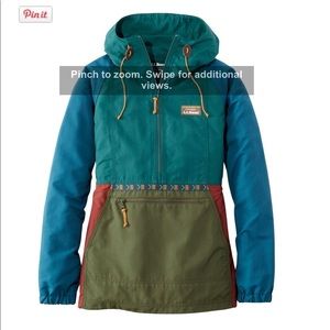 NWOT ANORAK LL BEAN JACKET